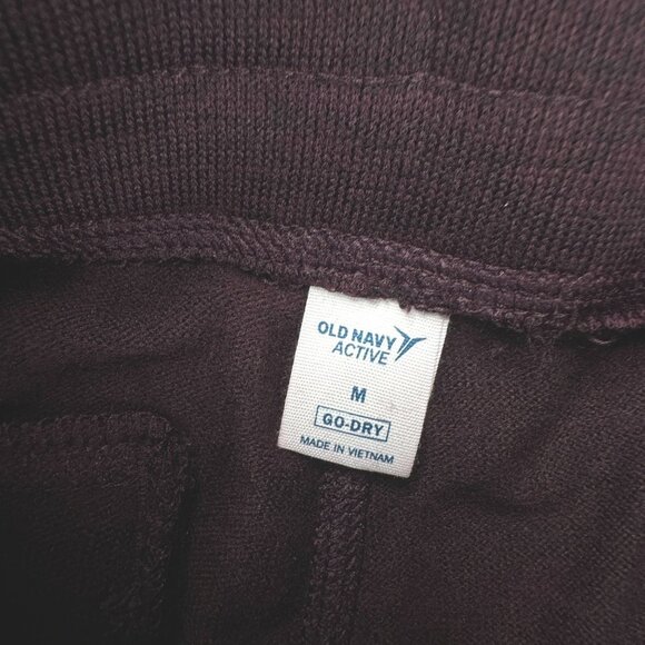 Old Navy‎ NWT Mid-Rise Jogger Women's Size Medium Dark Plum - Picture 9 of 10